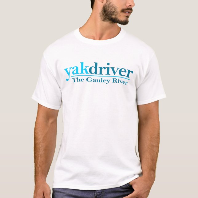 Camiseta yakdriver (río Gauley) (Anverso)