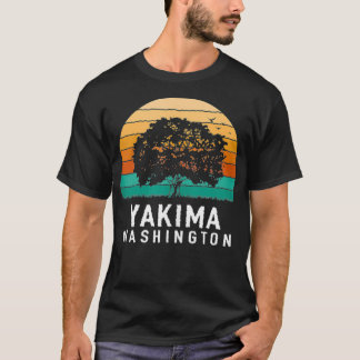 Camiseta Yakima Vintage Sunset Washington Souvenir