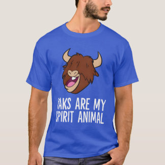 Camiseta Yaks Son Mi Animal Espiritual regalo