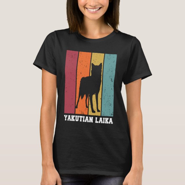 Camiseta Yakutskaya Laika Vintage 2 (Anverso)