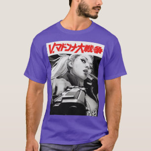 Camiseta Yakuza Chica japonés de ciberpunk estilo urbano