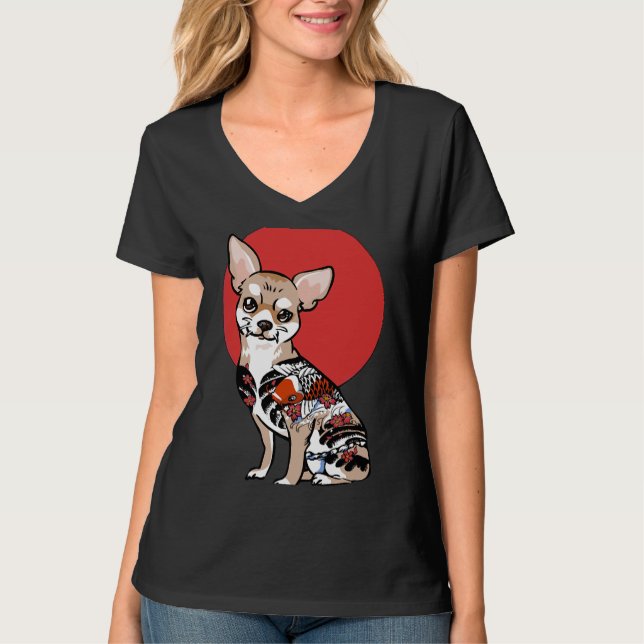 Camiseta Yakuza Chihuahua (Anverso)