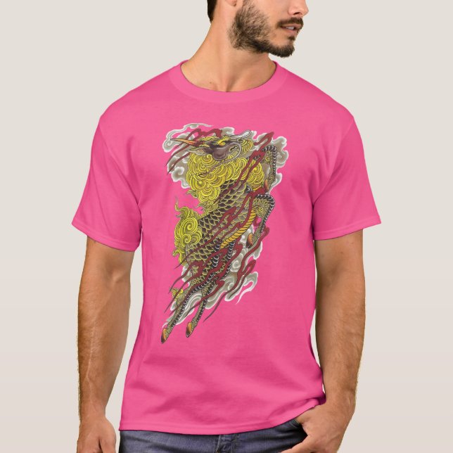 Camiseta Yakuza Mine Tattoo (Anverso)