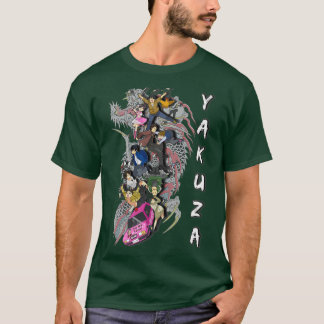 Camiseta Yakuza yakuza 0 1 2 3 4 5 kiwami almas muertas 