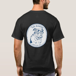 Camiseta Yale Aviation, Est. 1964, negro