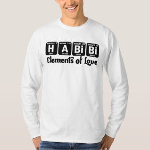 Camiseta Yalla Habibi Funny palabra árabe libanesa amor