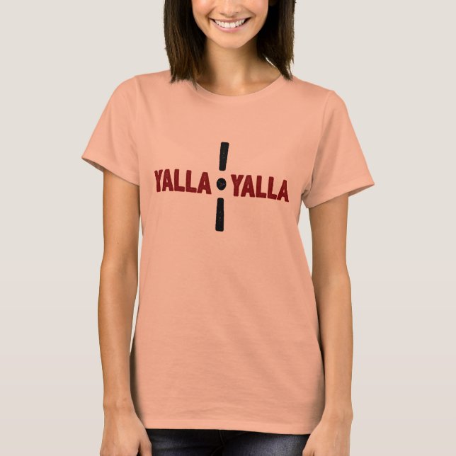 Camiseta Yalla Yalla (Anverso)