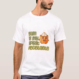 Camiseta Yam es mi espíritu Vegetable clásico