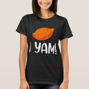 Camiseta Yam My Sweet Potato Thankding Family Couple T
