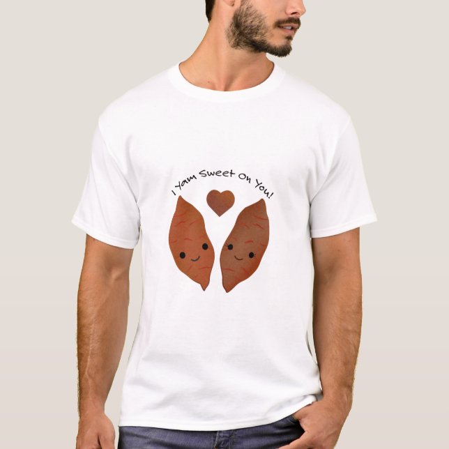 Camiseta Yam Sweet Cute Sweet Potato (Anverso)