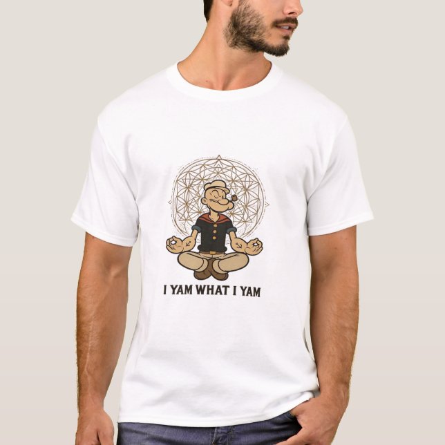 Camiseta Yam What I Yam Meme Cita (Anverso)