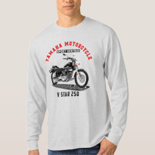 Camiseta YAMAHA V STAR 250 Personalizado Diseñador de ropa 