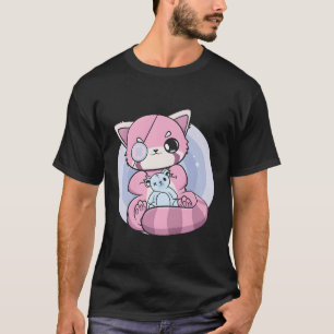 Camiseta Yami Kawaii Red Panda Bear Fairy Kei Harajuku Nugo