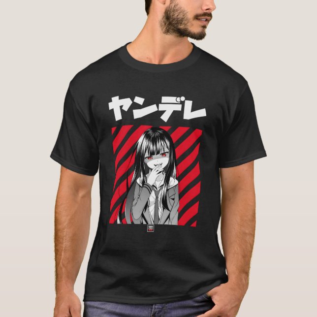 Camiseta Yandere Japanese Anime (Anverso)