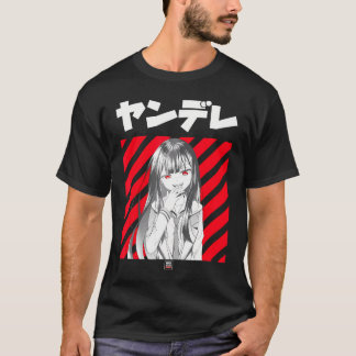 Camiseta Yandere Kawaii Anime Japonés