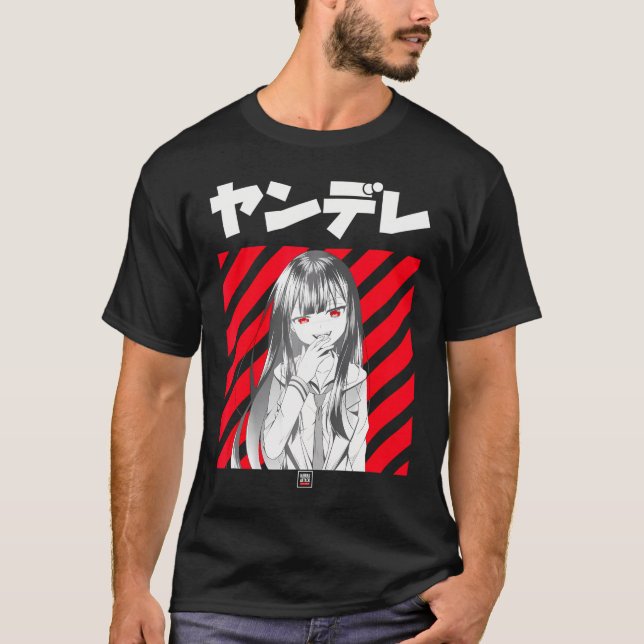 Camiseta Yandere Kawaii Anime Japonés (Anverso)