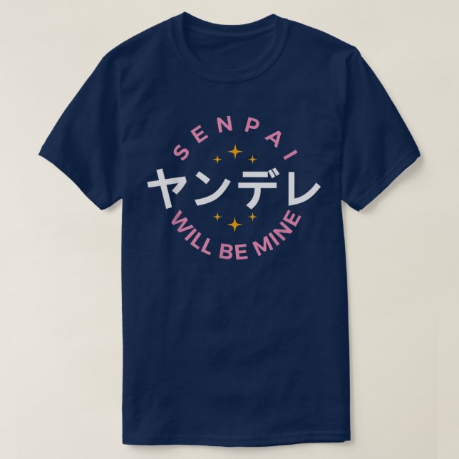 Camiseta Yandere T Kawaii japonés Anime Manga Otaku  (Diseño del anverso)