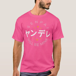 Camiseta Yandere TShirt - Kawaii japonés Anime Manga Otaku
