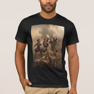 Camiseta Yankee Doodle y Espíritu de 1776 Guerra de la Revo