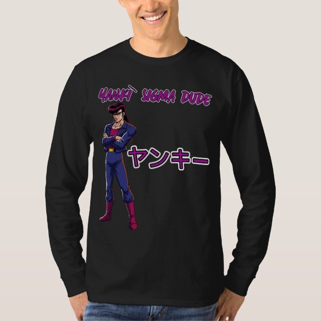 Camiseta Yankī Sigma Dude  (Anverso)