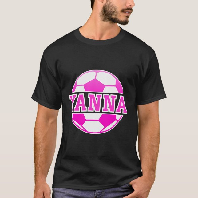 Camiseta Yanna Name Chicas Soccer Play Football Sports Fan  (Anverso)