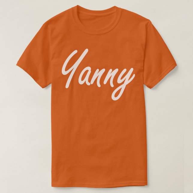Camiseta yanny laurel (Diseño del anverso)