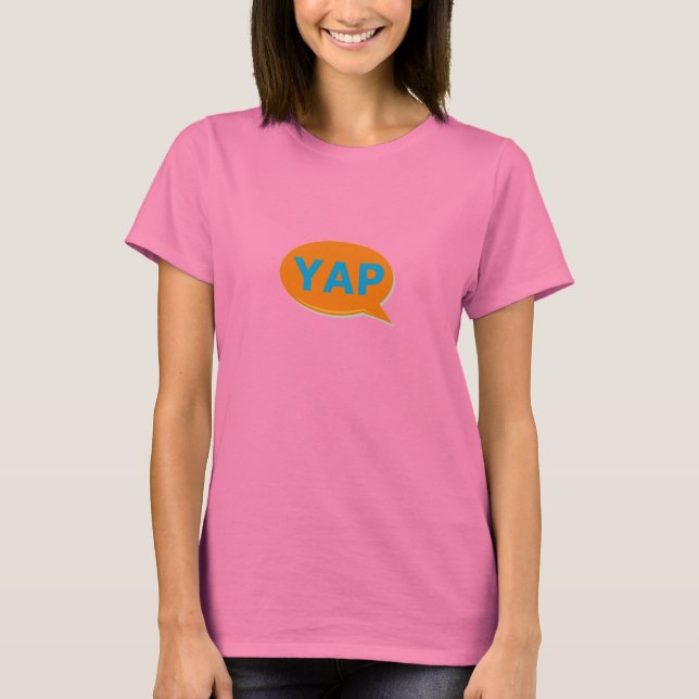 Camiseta YAP para damas (Anverso)