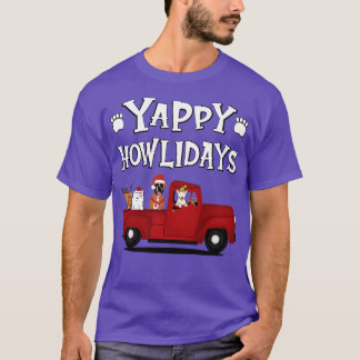Camiseta Yappy Howlidays White Text