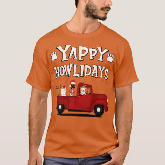 Camiseta Yappy Howlidays White Textos 1