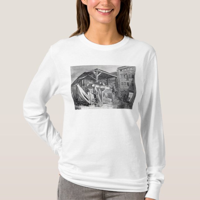 Camiseta Yarda de la madera, Finsbury, 1825 (Anverso)