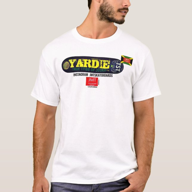 Camiseta YARDIE SKATEBOARD (Anverso)