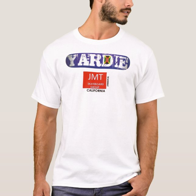 Camiseta YARDIE SKATEBOARD (Anverso)