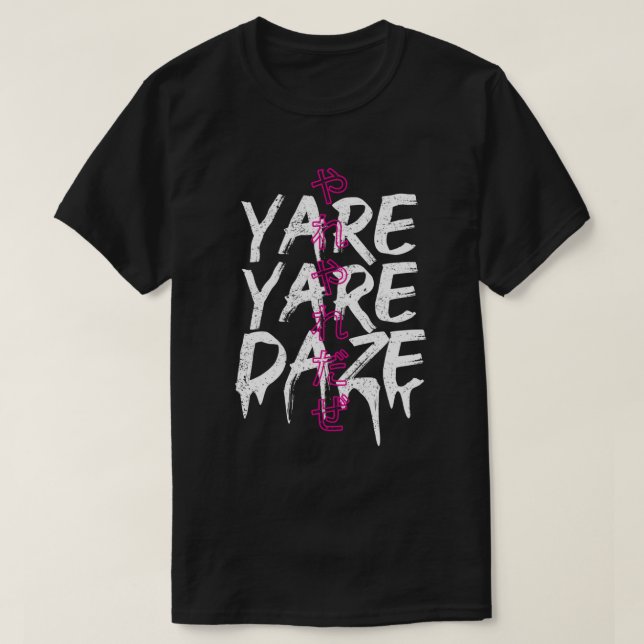 Camiseta Yare Yare Daze .png (Diseño del anverso)