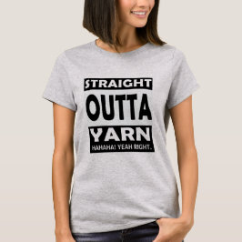 Camiseta YARN de salida directa / Su texto