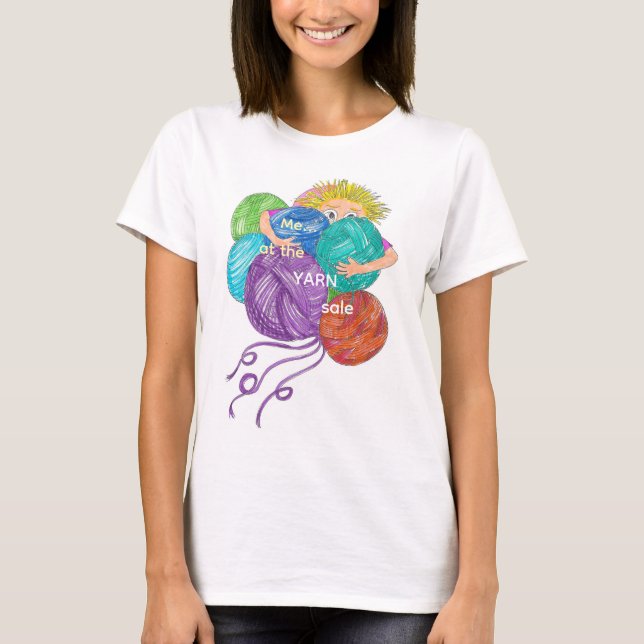 Camiseta Yarn Sale (Anverso)