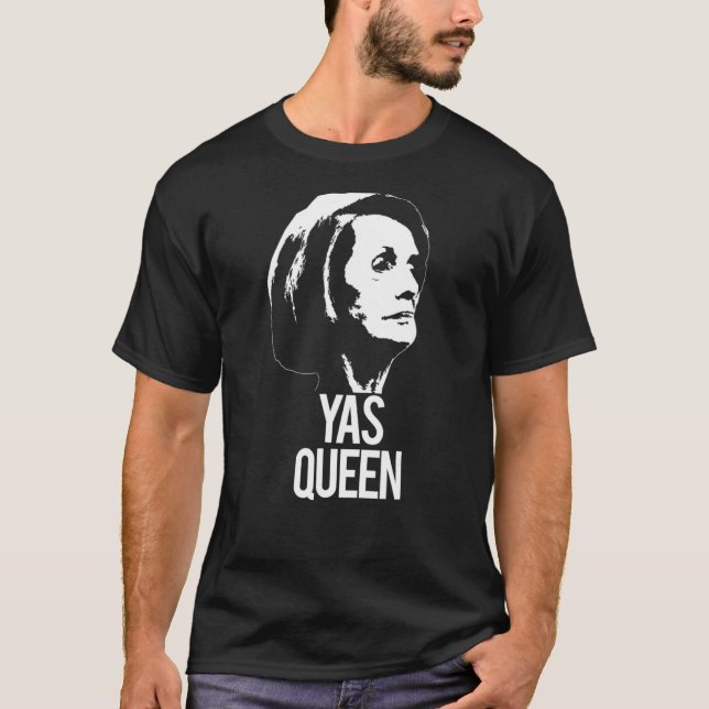 Camiseta Yas Queen Nancy Pelosi Señora Presidenta del Congr (Anverso)