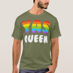 Camiseta Yas Reina Camisas Hombres Mujeres Orgullo Gay LGBT