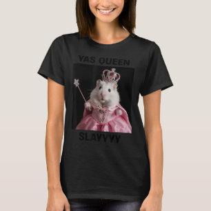 Camiseta Yas Reina Slay Rat Meme Mujeres Chicas Slay Queen