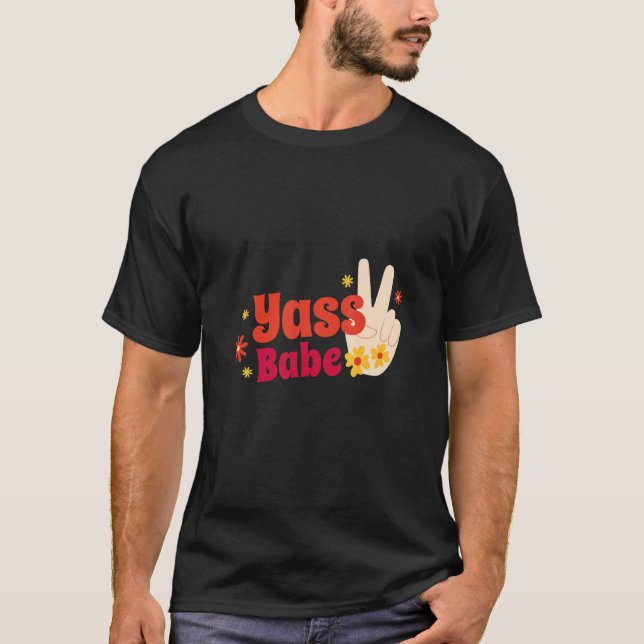 Camiseta Yass Babe Peace Hands (Anverso)