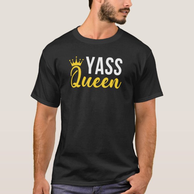 Camiseta Yass Queen Drag Queen 3 (Anverso)