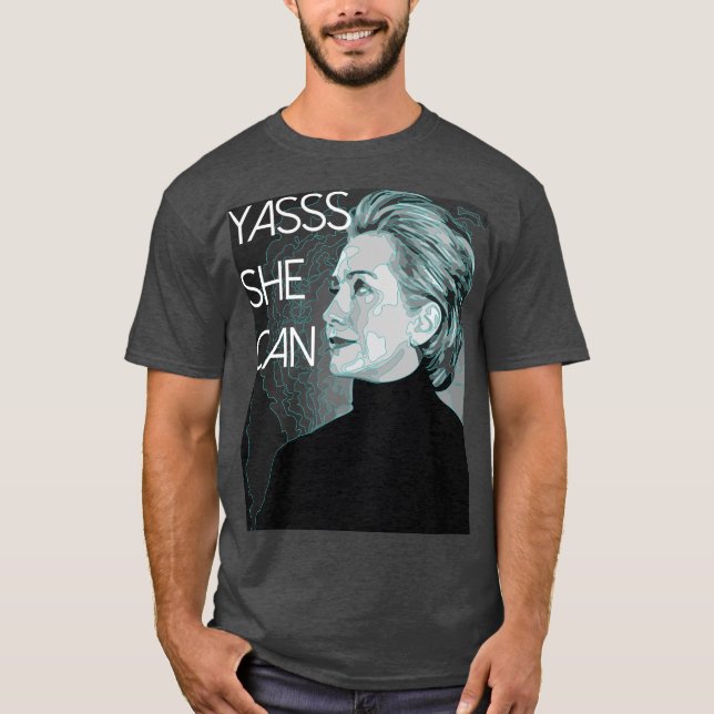 CAMISETA YASSS ELLA PUEDE (Anverso)