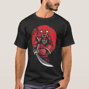 Camiseta Yasuke Black Japanese Samurai Bushido Warrior Japo