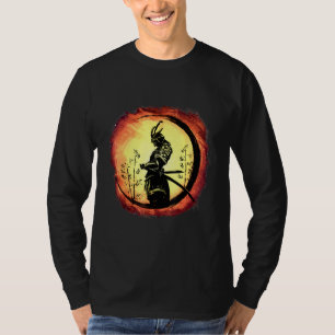 Camiseta Yasuke Black Japanese Samurai Bushido Warrior Japo