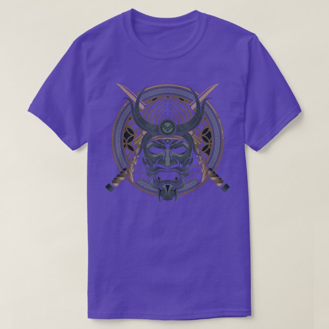 Camiseta Yasuke Black Japanese Samurai Bushido Warrior Japo (Diseño del anverso)