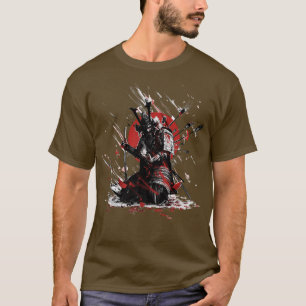 Camiseta Yasuke Black Japanese Samurai Bushido Warrior Japo