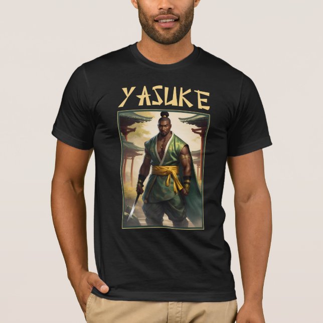 Camiseta Yasuke Martial Arts Samurai Art (Anverso)