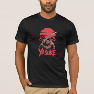 Camiseta Yasuke Samurái Negro Ronin Africano