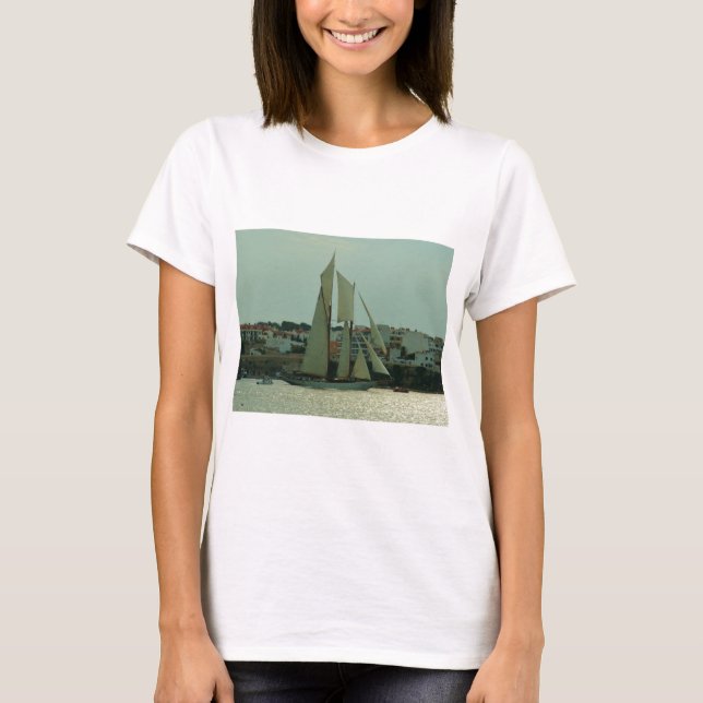 Camiseta Yate clásico (Anverso)