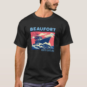 Camiseta Yate de pesca deportiva de aguas profundas y salad
