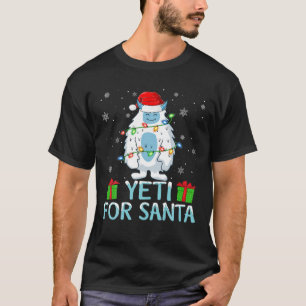 Camiseta Yati For Santa Xmas Enfoca A Los Navidades Yeti